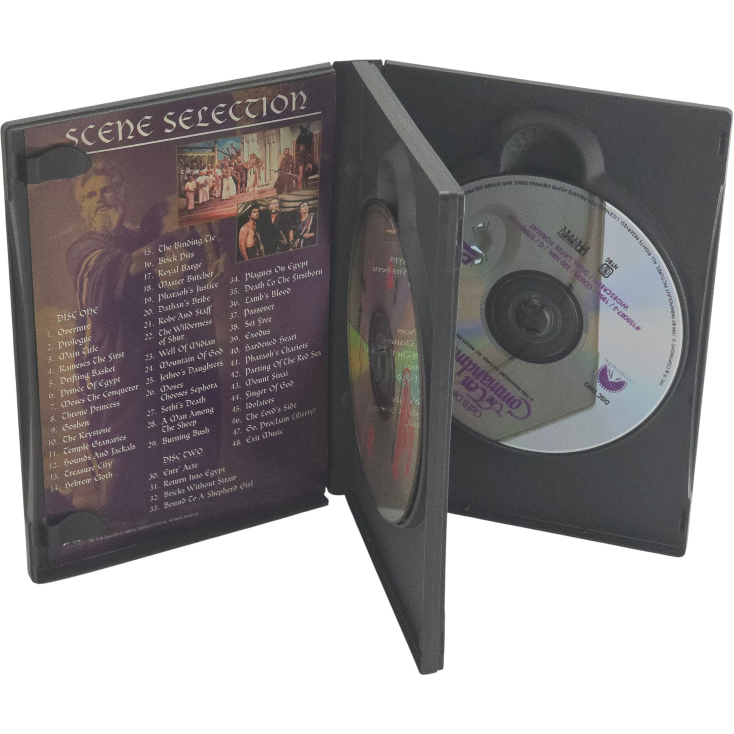 Les Dix Commandements DVD 2 Disques Edition Charlton Heston Zone 1