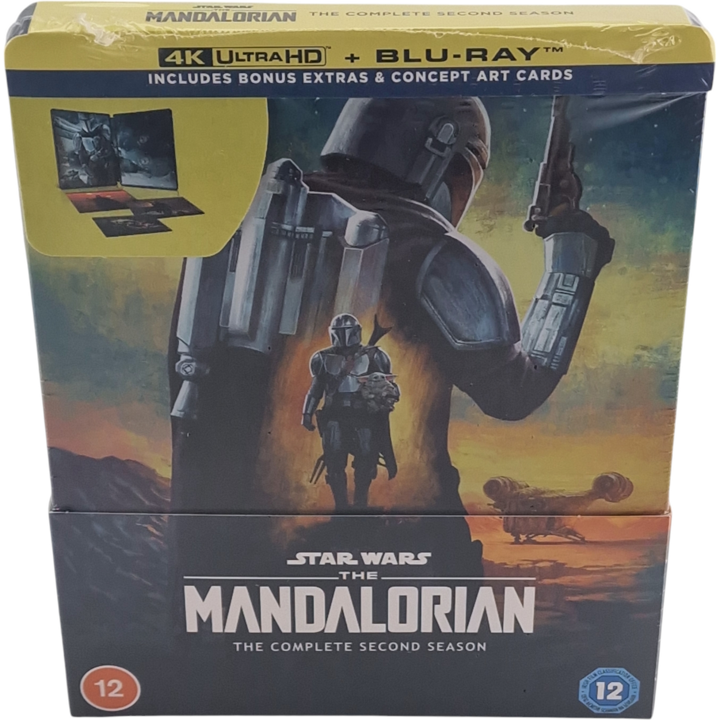 The Mandalorian :2 ème saison SteelBook 4K Ultra HD + Blu-ray Collector's Libre