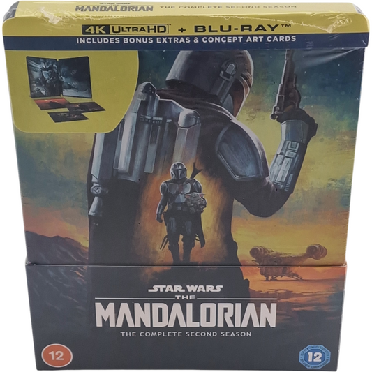 The Mandalorian :2 ème saison  SteelBook 4K Ultra HD + Blu-ray Collector's Libre