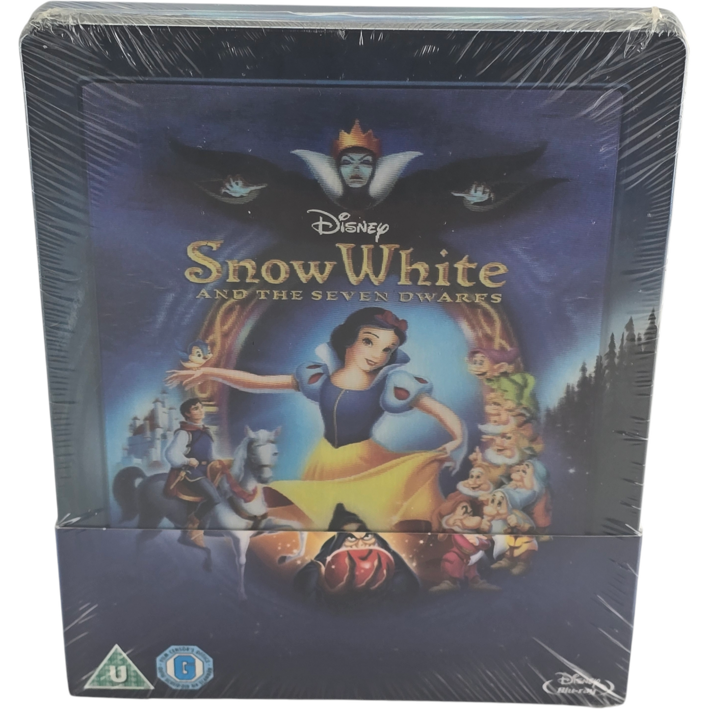 Blanche-Neige et les sept nains SteelBook Débossé Disney Zavvi lenticulaire B