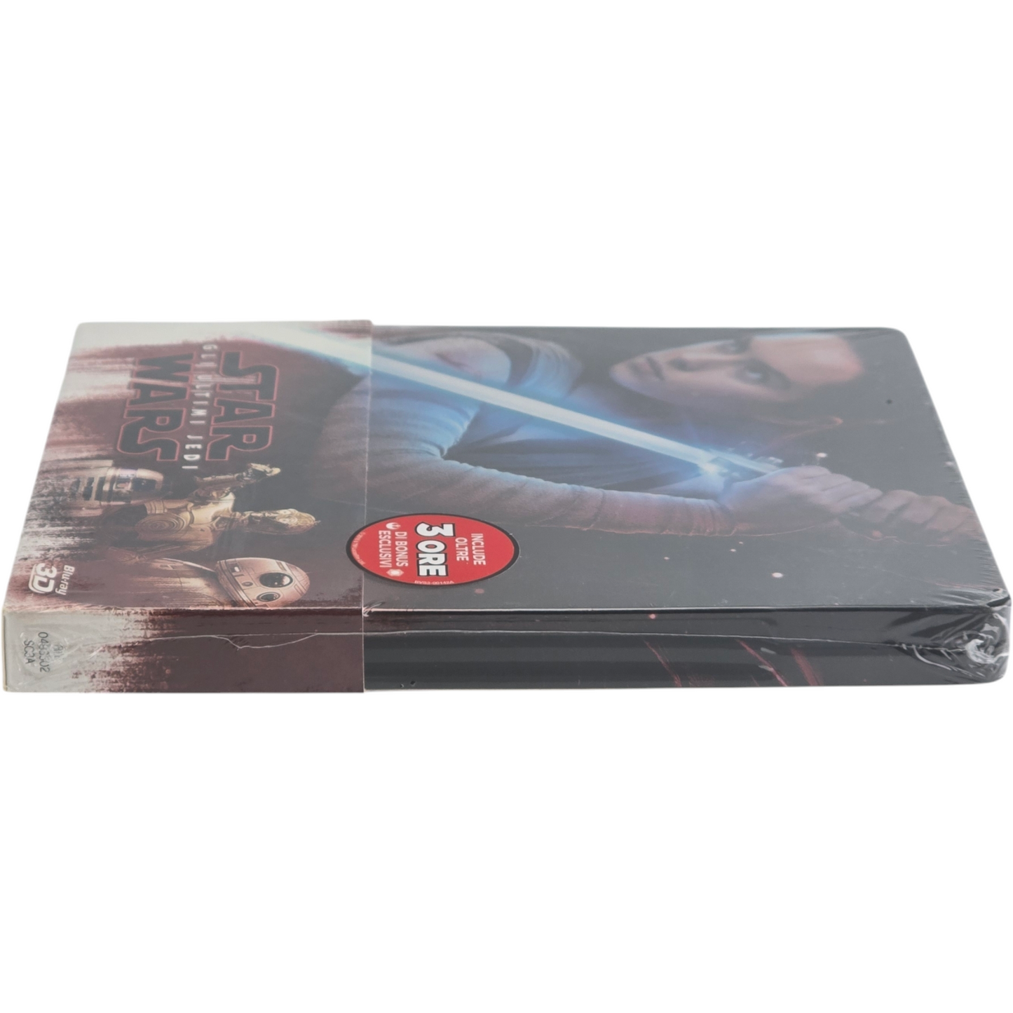 Star Wars: Episode VIII : The Last Jedi SteelBook Blu-ray 3D + Blu-ray Disney  B