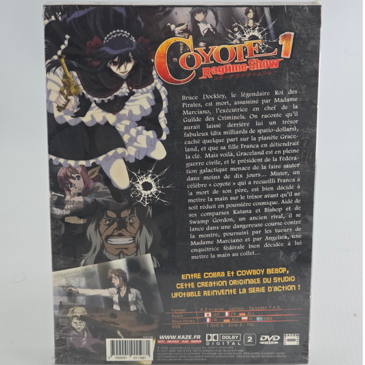 Coyote Ragtime Show - 1 DVD Kazé Animation Takuya Nonaka – Zone 2
