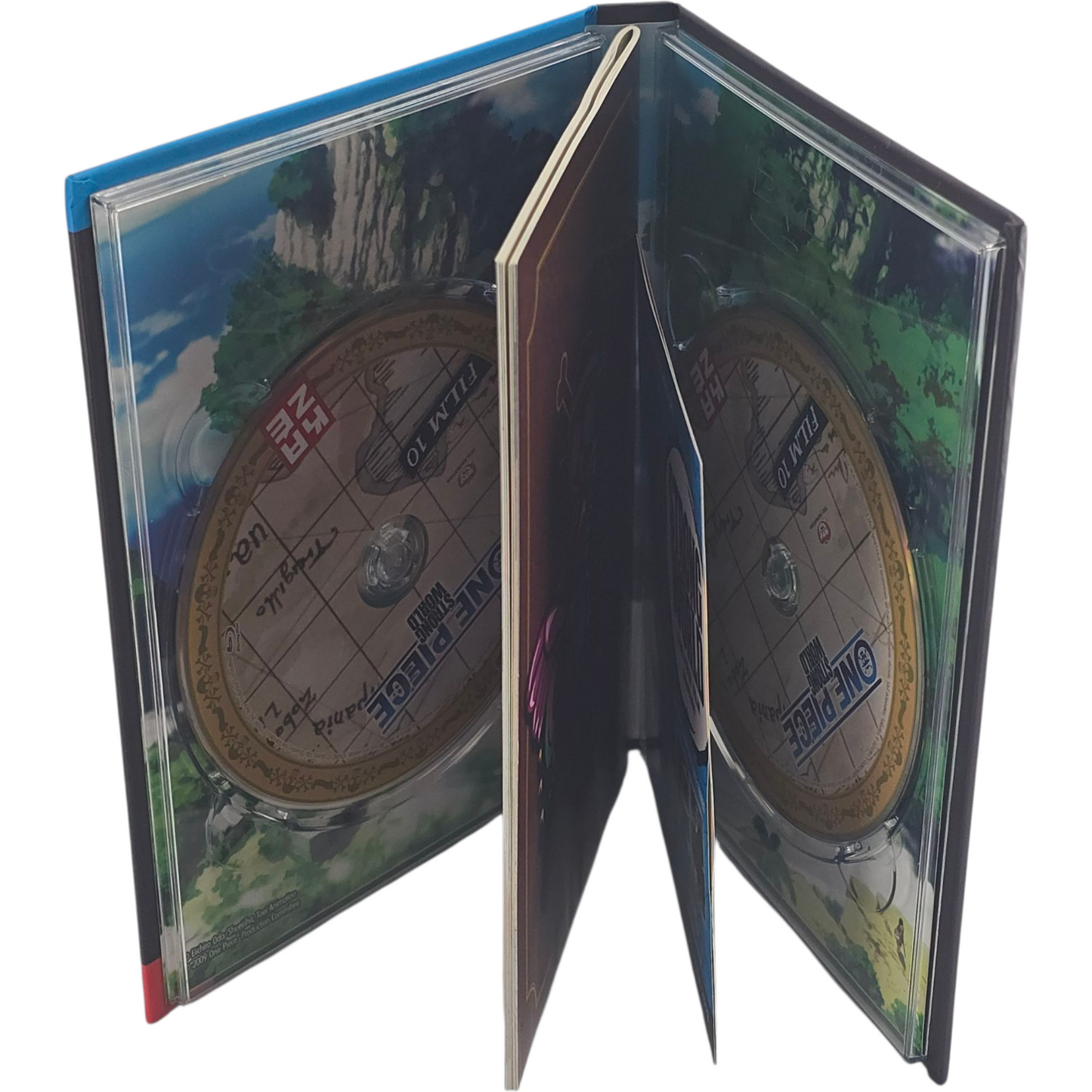 One Piece-Le Film - Strong World Édition Collector Blu-ray + DVD + Livre   Zone 2