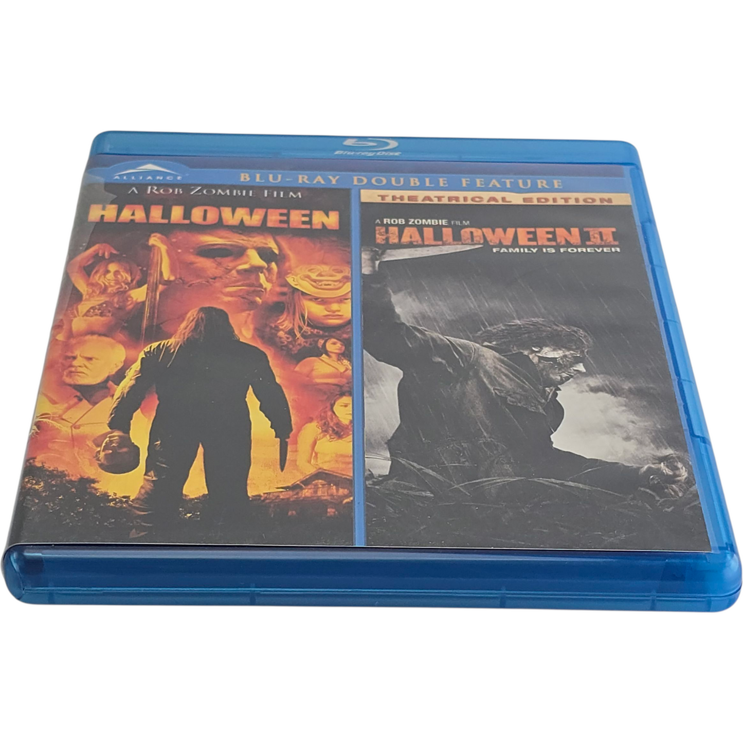 Halloween+Halloween II Blu-ray Double Feature  Zone A -18 Canada Import