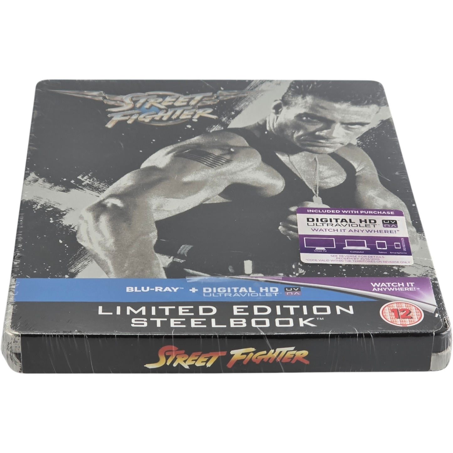 Street Fighter Steelbook Blu-ray Van Damme Zavvi Exclusive édition Limité Libre