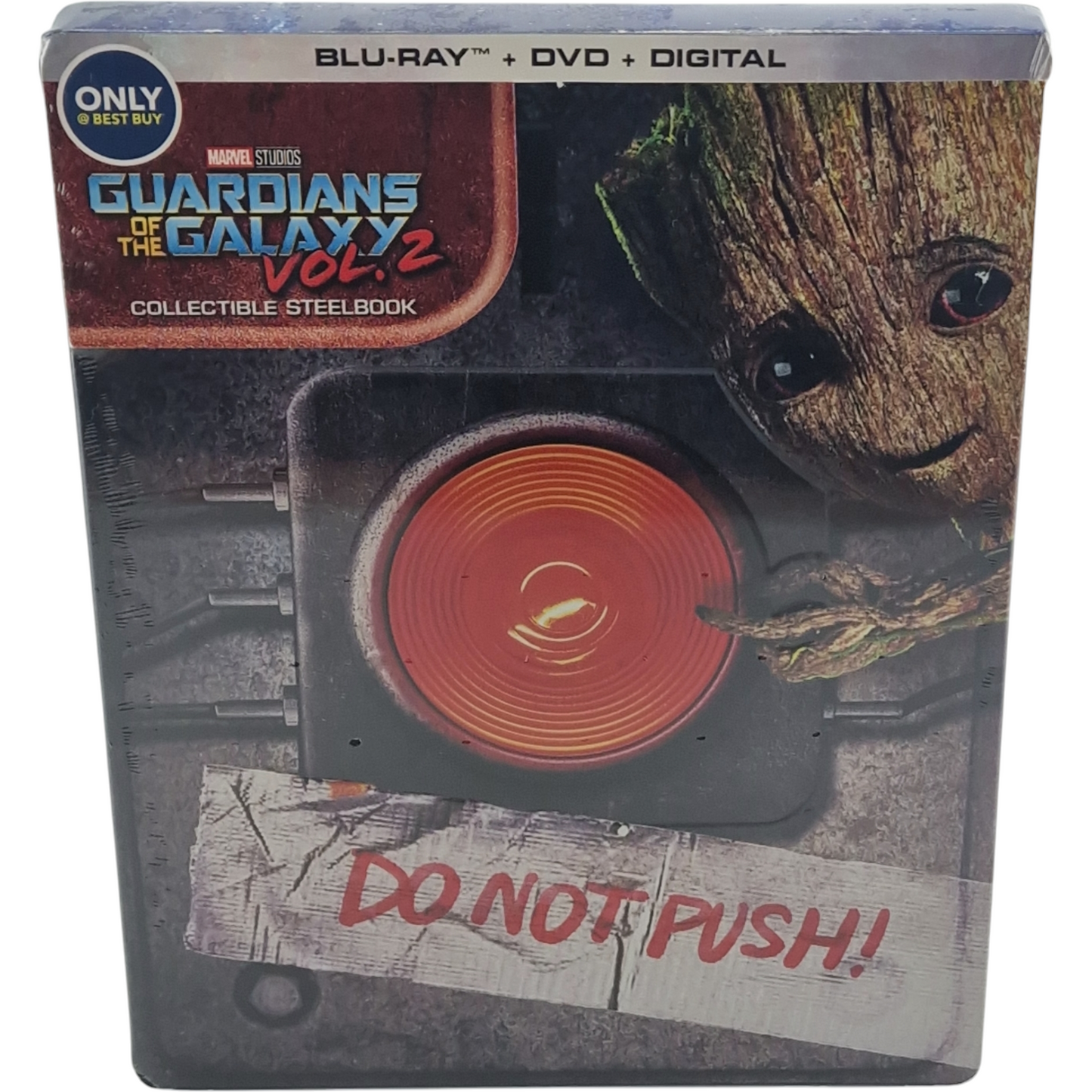 Guardians of the Galaxy, Vol.2 Blu-ray + DVD SteelBook Débossé Best Buy Libre