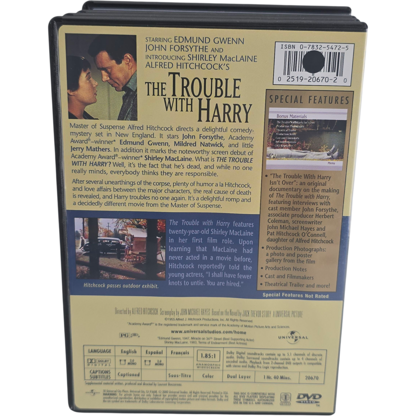 Alfred Hitchcock Collection: Best of Volume 2 DVD 10 Films Zone 1 US Import