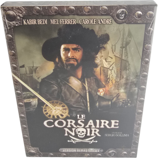 Le Corsaire Noir  DVD Digipack Version remasterisée Kabir Bedi  Zone B