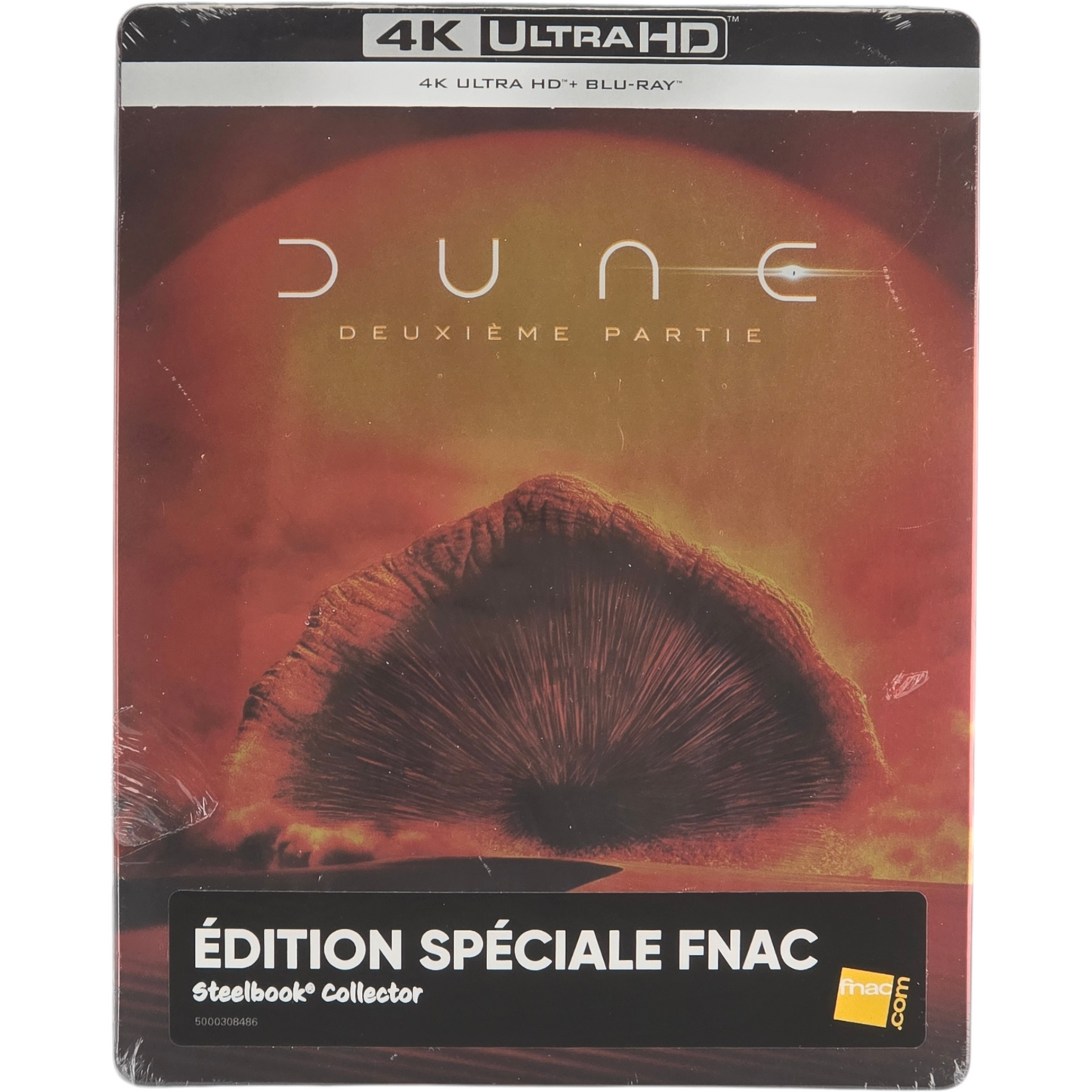 Dune : Deuxième partie Steelbook 4K Ultra HD + Blu-ray Fnac Timothée Chalamet B