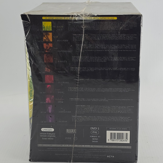Masters of Jazz – Coffret Archives inédites 10 DVD + 10 CD Zone 2