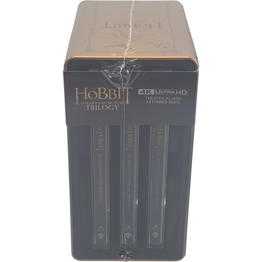 Le Hobbit Trilogie 3 SteelBooks 6 UHD 4K Versions Longues Cinéma UK Jackson