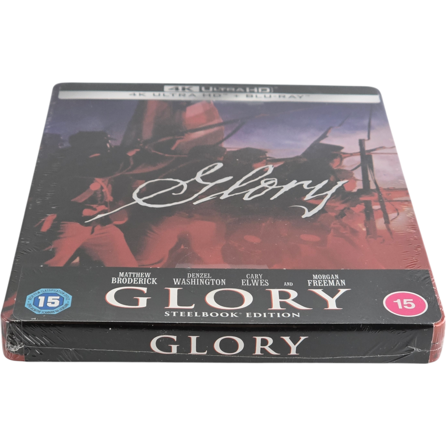 Glory 1989 Steelbook 4K Ultra HD + Blu-ray Édition limitée Denzel Washington B