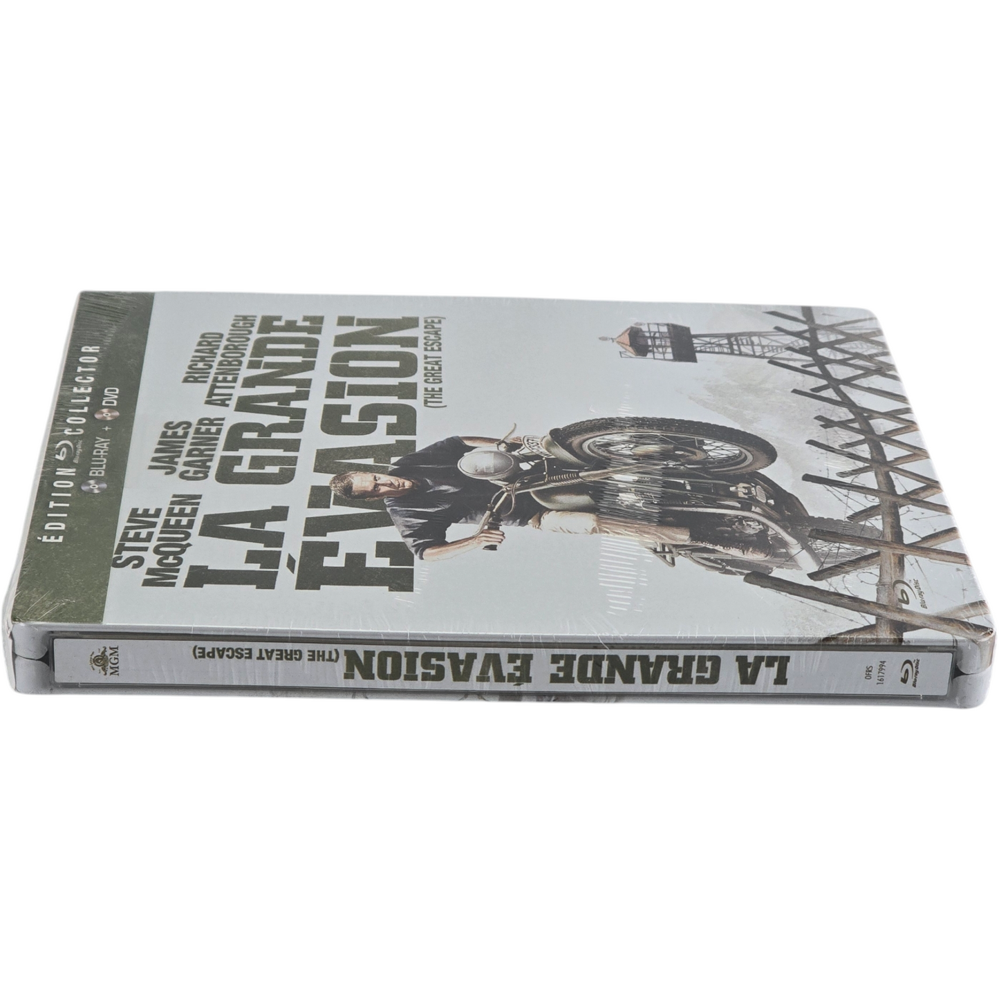 La Grande Évasion Steelbook Blu-ray + DVD édition Collector Steve McQueen Libre