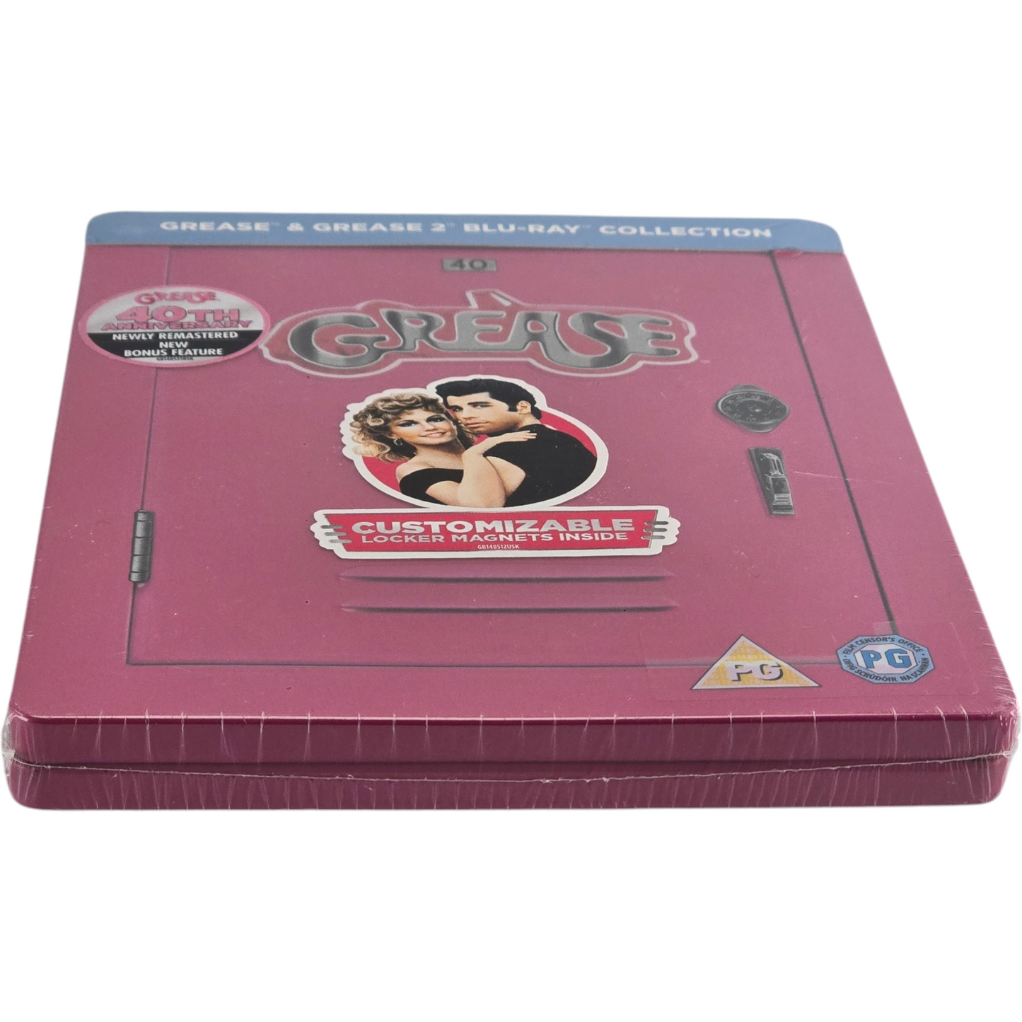 Grease Collection Steelbook Blu-ray 2 Films Zavvi limitée 40e anniversaire Libre