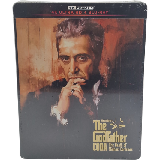Le Parrain Coda La Mort de Michael Corleone SteelBook 4K Blu-ray Italie VF