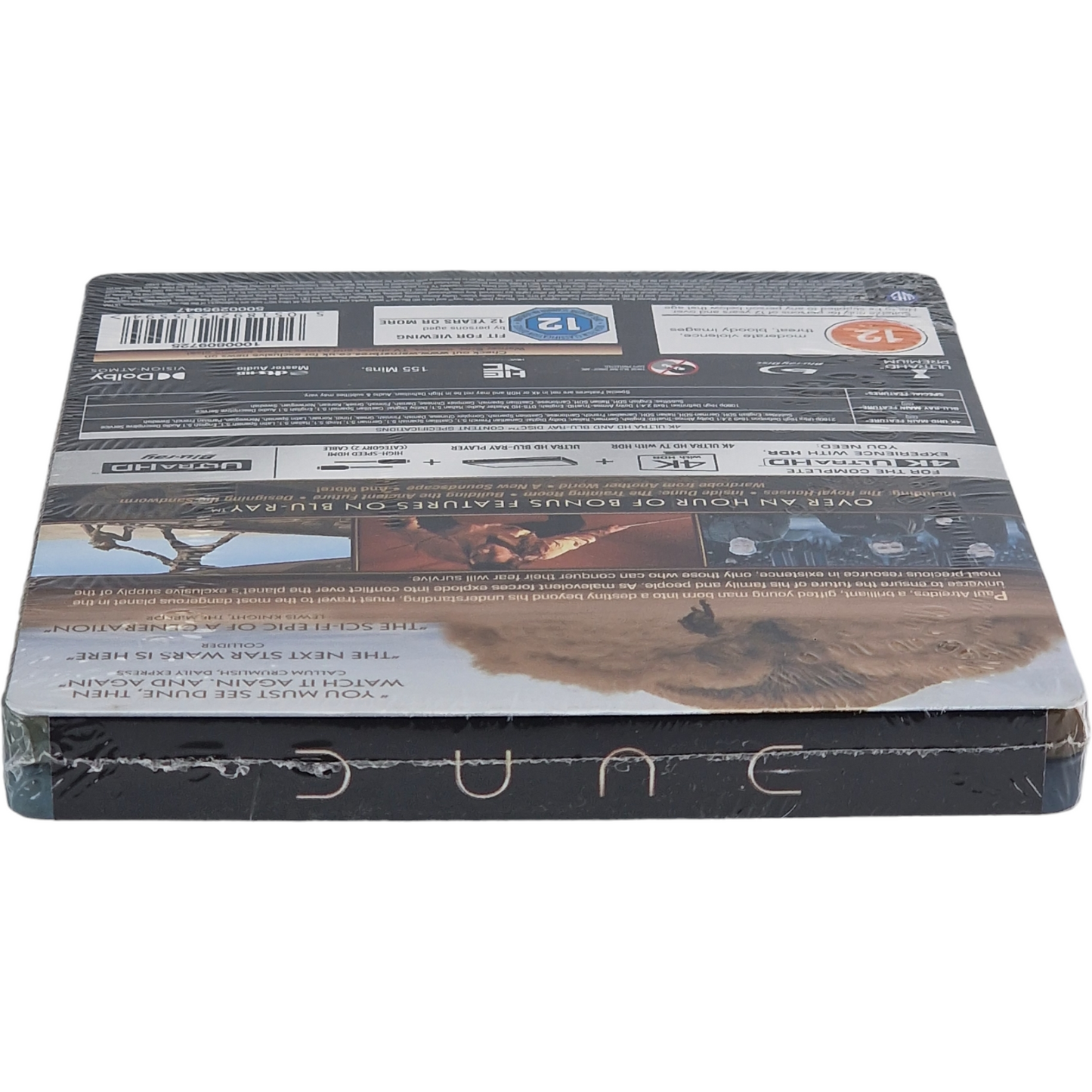 Dune 4K Ultra HD +Blu-ray SteelBook Édition Limitée Timothée Chalamet 2021 Libre
