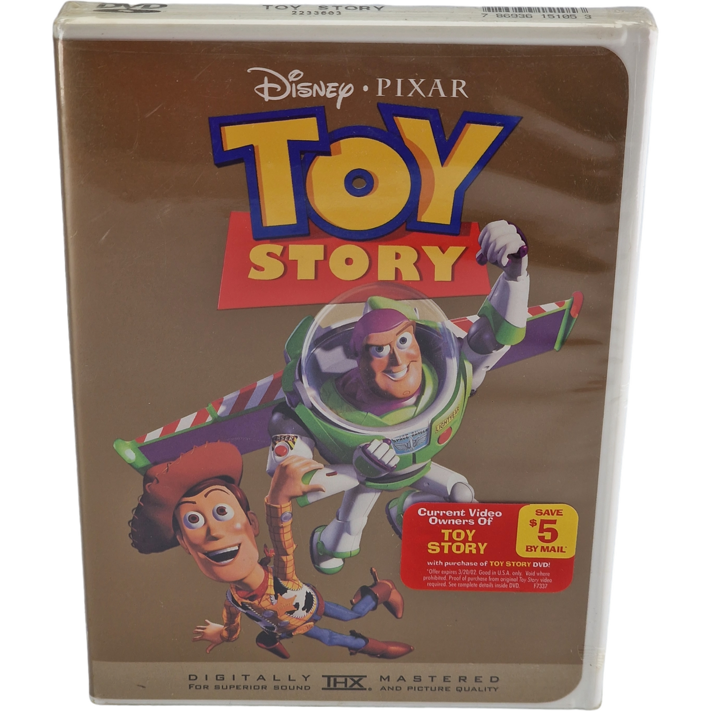 Toy Story 1995 DVD Collection Disney / Buena Vista Tom Hanks 2001 Zone 1