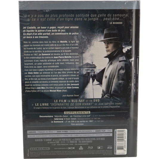 Le Samouraï Blu-ray Digibook Édition limitée +Bonus Alain Delon-Melville Libre