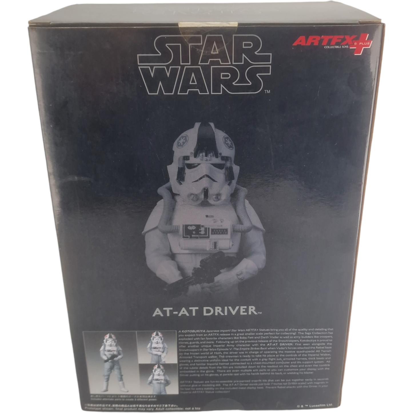 Star Wars - Artfx+ At-at Driver statue Kotobukiya l'échelle 1:10 18 cm Neuf