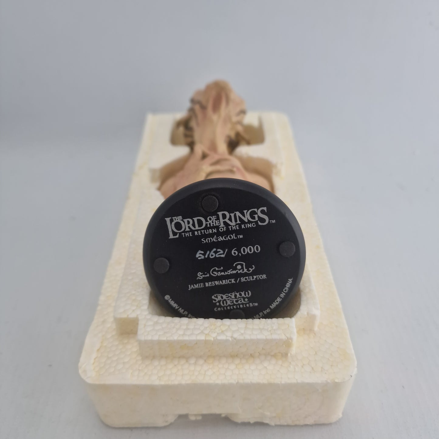 Seigneur des Anneaux Buste Resine Smeagol Sideshow Weta  Limitée 6000 Ex Polystone 1/4