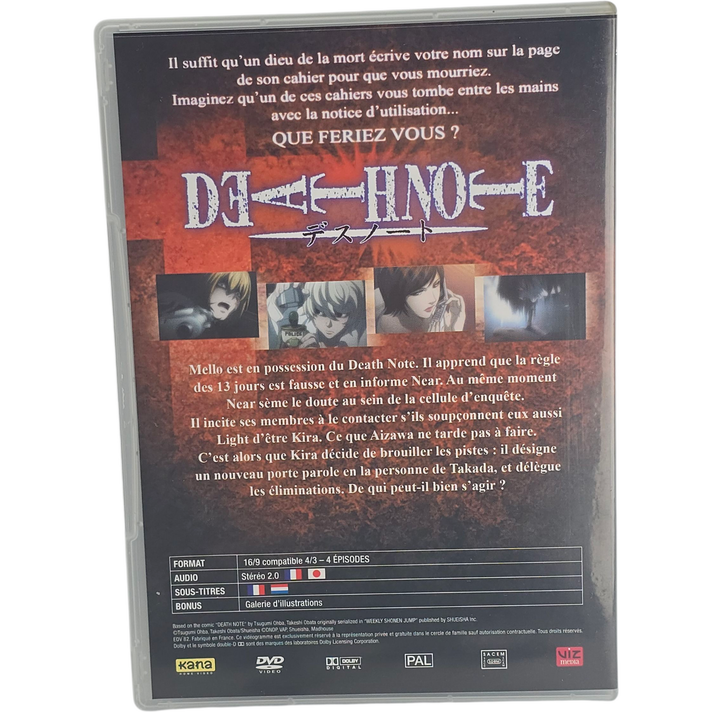 Death Note-Vol. 3 Coffret 3 DVD Tetsurô Araki Zone 2