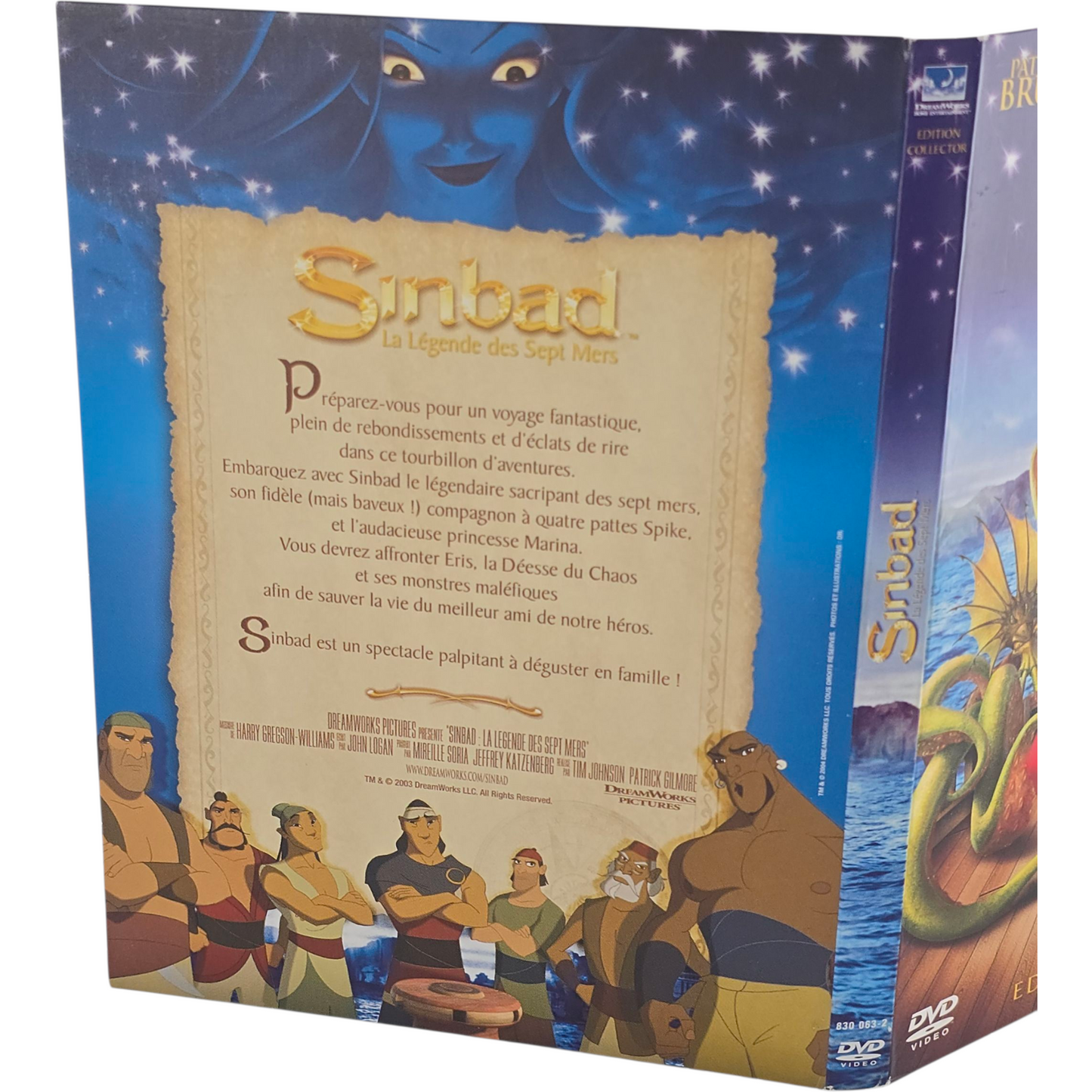 Sinbad - La Légende Des Sept Mers - Édition Collector de Tim Johnson - DVD Zone 2