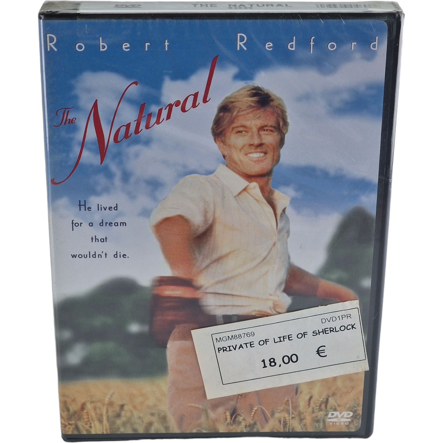 Le Meilleur (The Natural) DVD Robert Redford, Robert Duvall, Glenn Close Zone 1