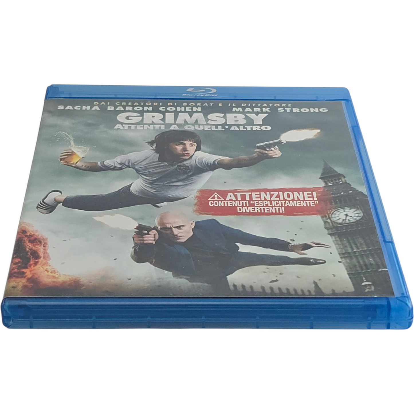 The Brothers Grimsby Blu-ray Sacha Baron Cohen, Mark Strong B