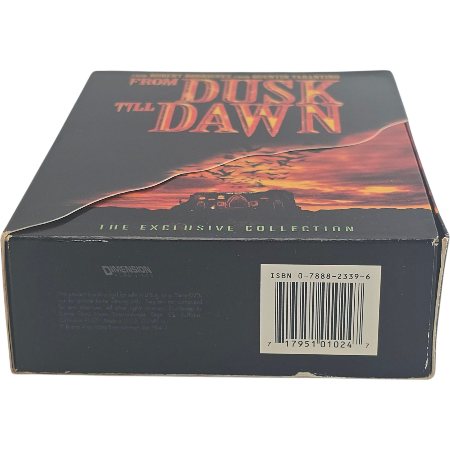 From Dusk Till Dawn: The Exclusive Collection DVD 3 Films Boxed Set  Zone 1 US Import