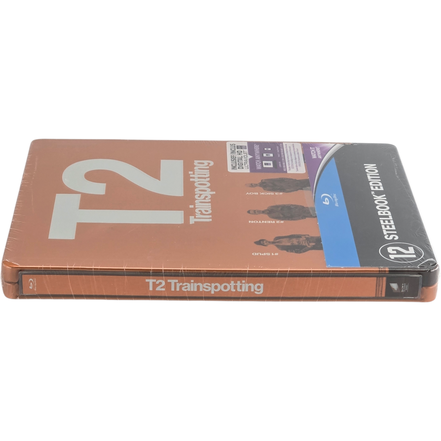 T2: Trainspotting Blu-ray SteelBook Débossé  Danny Boyle  Ewan McGregor Zone Libre