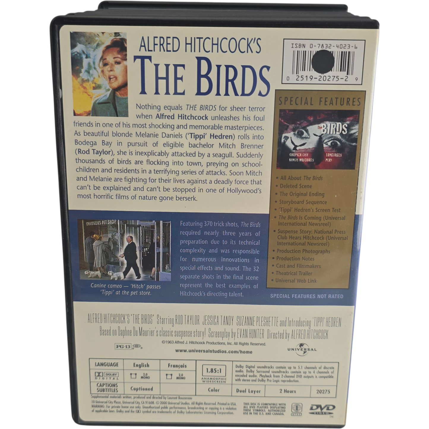 Alfred Hitchcock Collection: Best of Volume 2 DVD 10 Films Zone 1 US Import