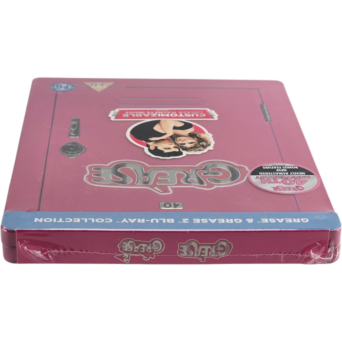 Grease Collection Steelbook Blu-ray 2 Films Zavvi limitée 40e anniversaire Libre