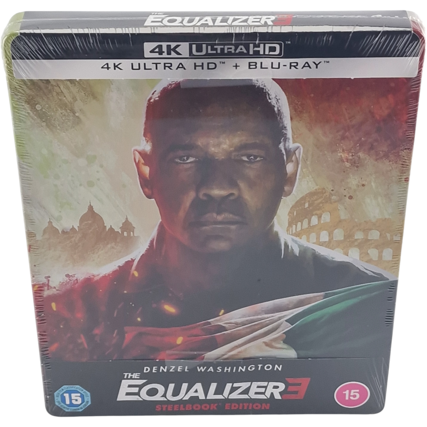 The Equalizer 3 SteelBook 4K Ultra HD + Blu-ray Denzel Washington limité Libre
