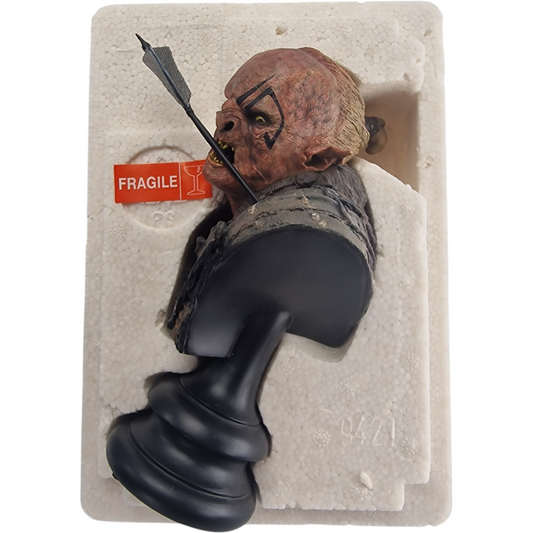 Seigneur des Anneaux Buste Resine Wounded Orc Sideshow Weta 1500 EX Numéroté