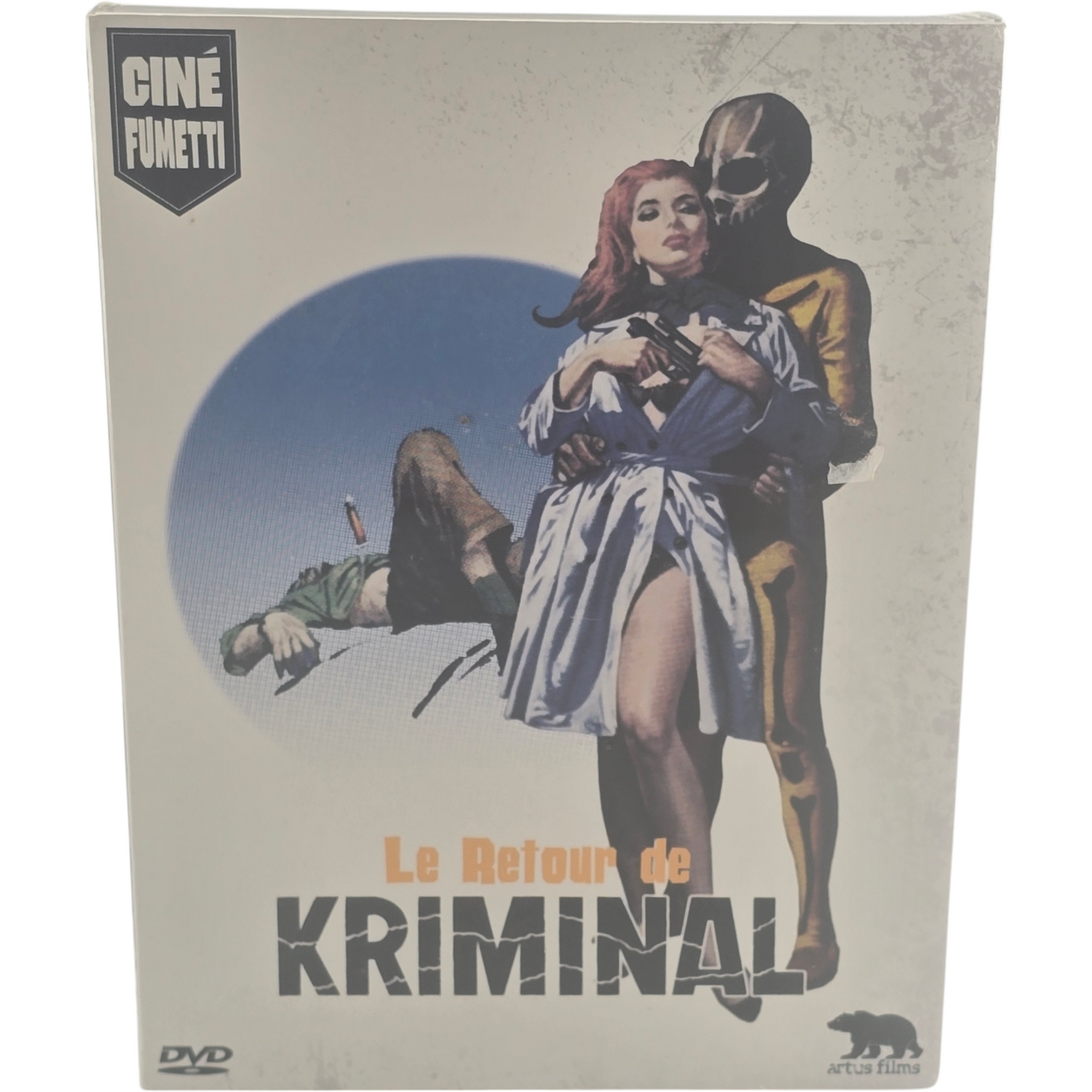 Le Retour De Kriminal DVD Fernando Cerchio Glenn Saxson 2014 Zone 2