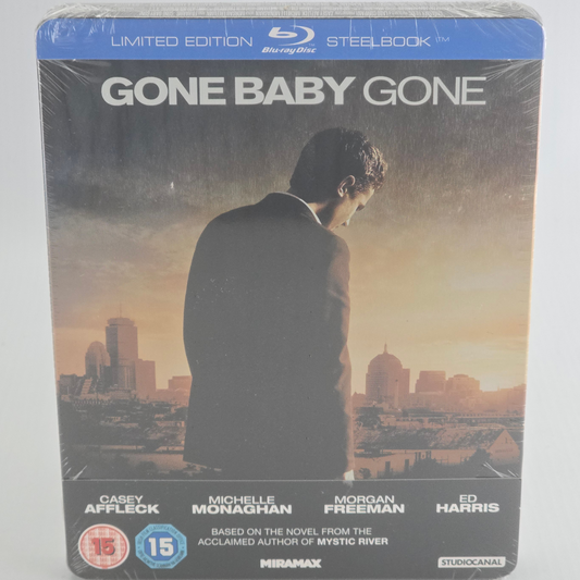 Gone Baby Gone SteelBook Blu-ray UK Casey Affleck Morgan Freeman Ben Affleck