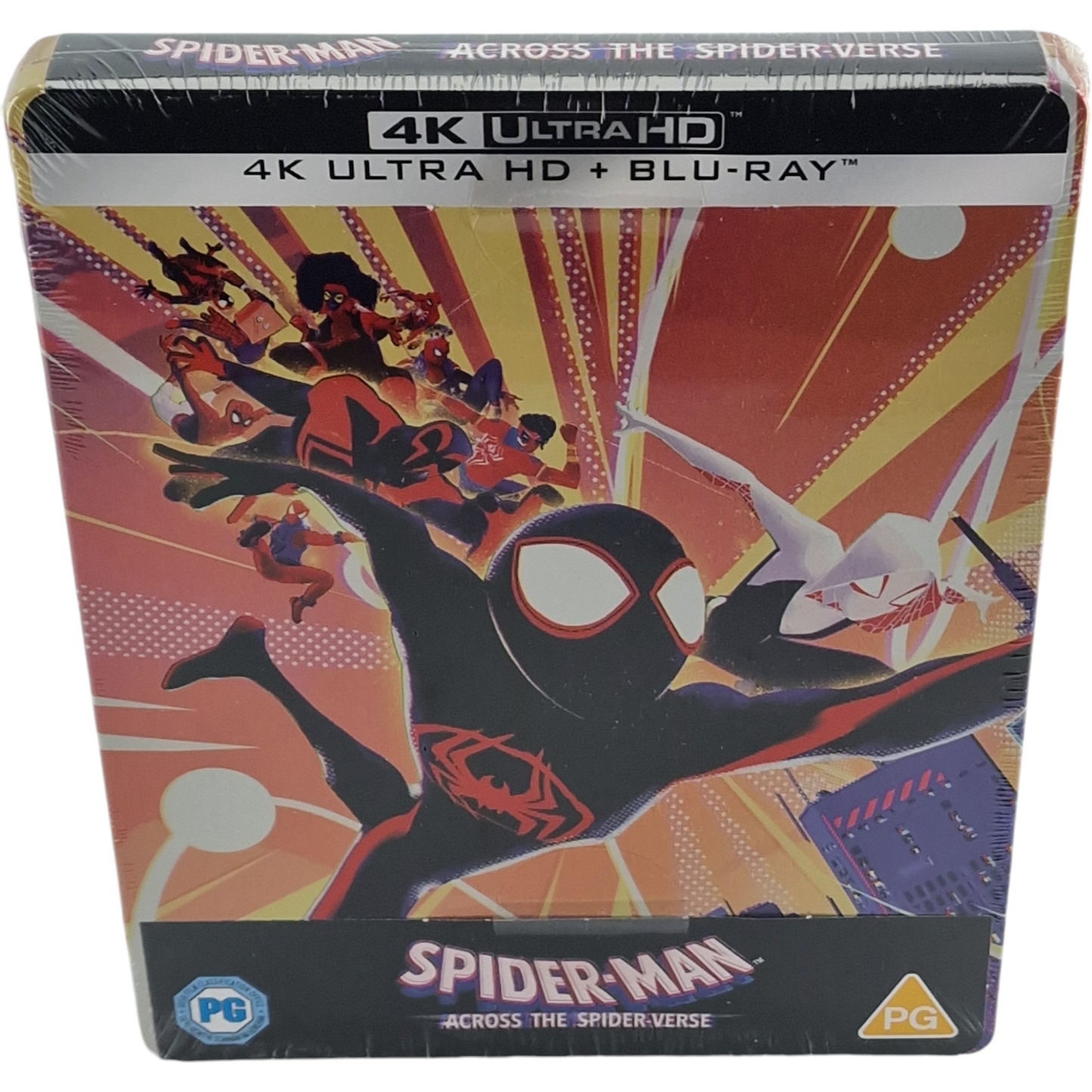 Spider-Man: Across the Spider-Verse Steelbook 4 K UHD+Blu-ray Zone B