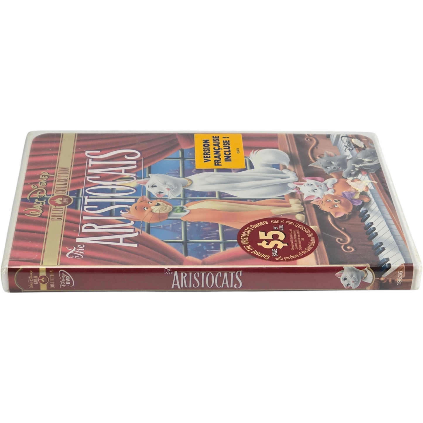 Les Aristochats DVD Walt Disney Gold Classic Collection 30e 2000 VF Region A
