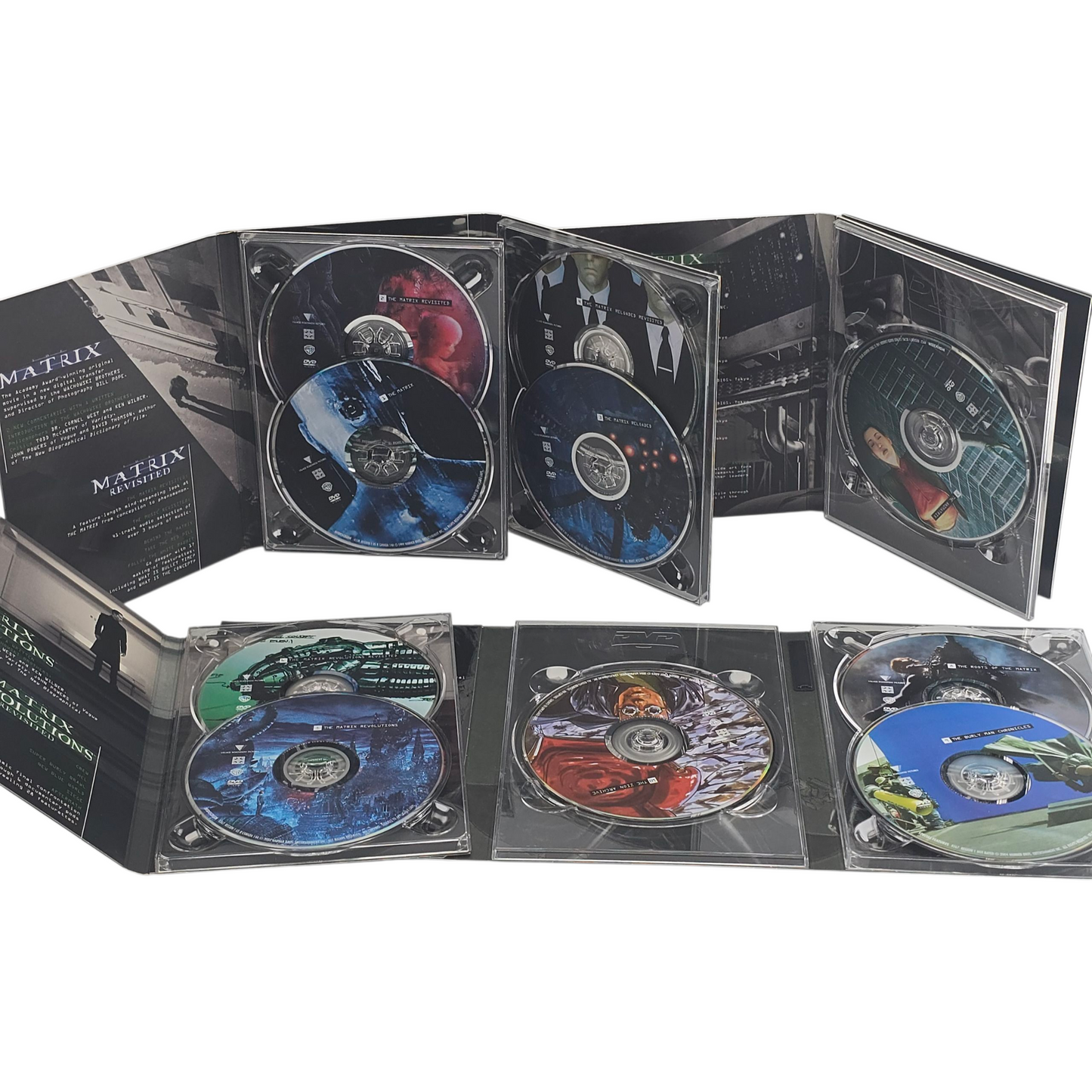 The Ultimate Matrix Collection 10 X DVD Keanu Reeves, 4 Films Zone 1 US Import