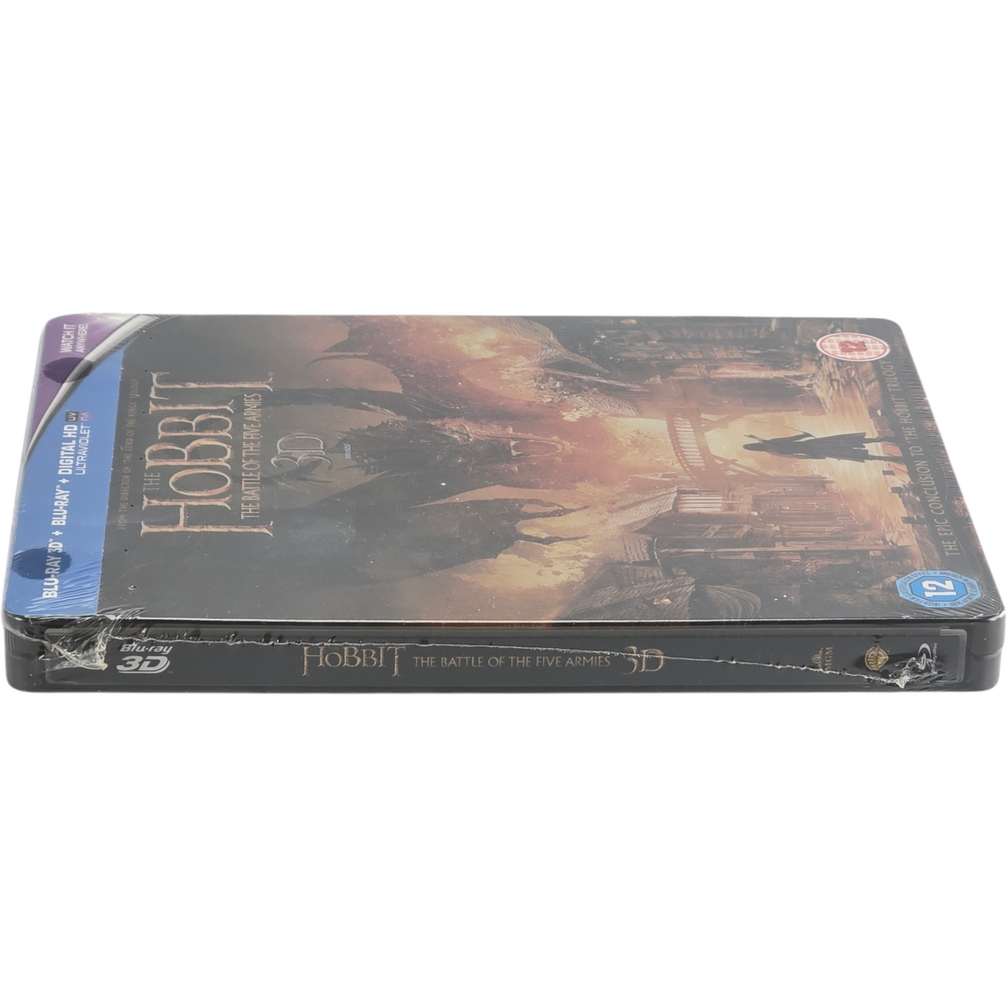 Le Hobbit :la bataille des cinq armées Blu-ray 3D +2D SteelBook Zavvi éxclusif B