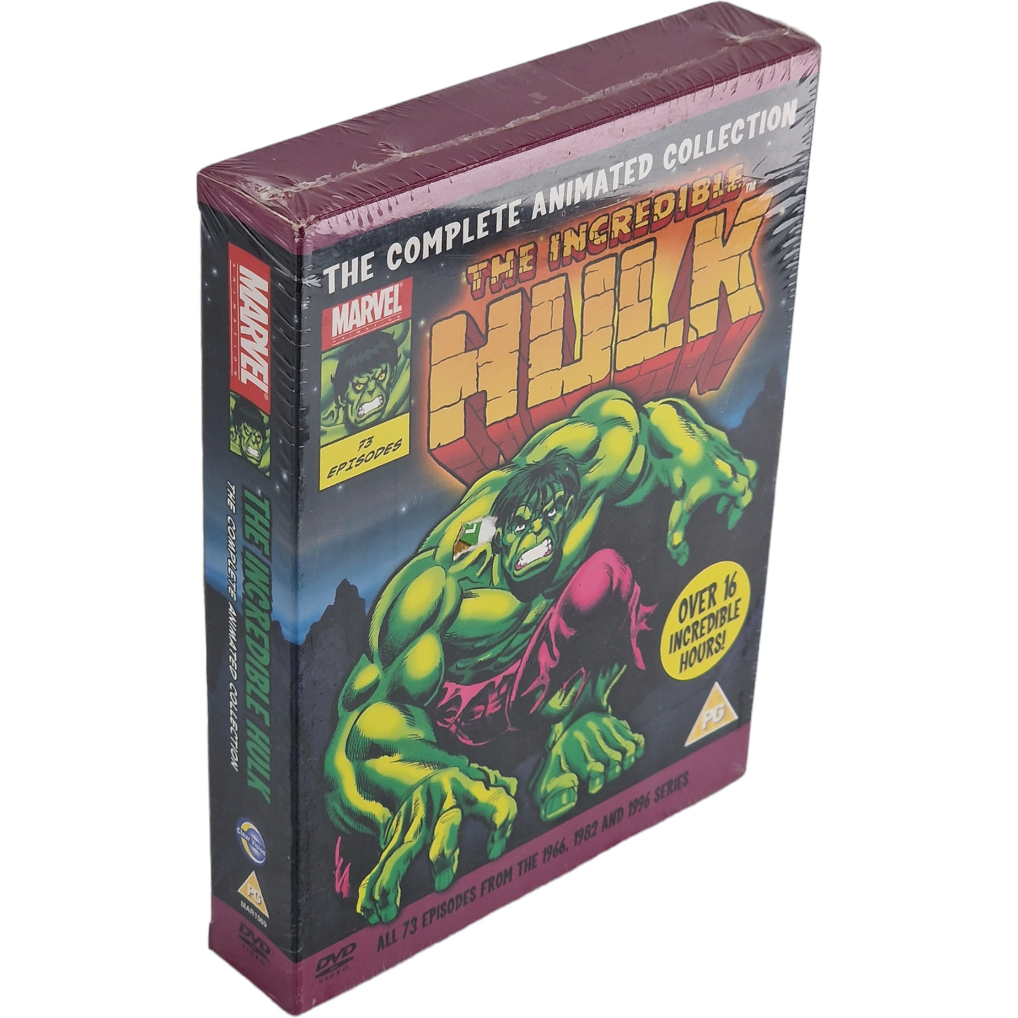 The Incredible Hulk: The Complete Animated Collection DVD DigiBook 4 Seasons B