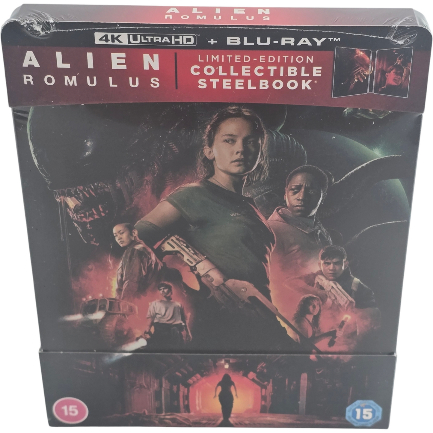 Alien: Romulus Steelbook 4K Ultra HD + Blu-Ray Édition Collector 2024 Zone B