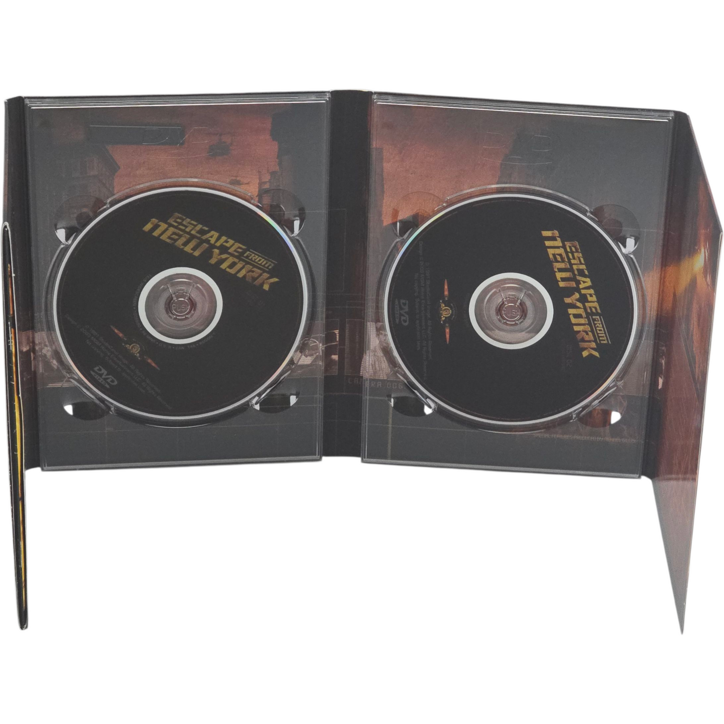 Escape from New York DVD DigiPack Collector John Carpenter Kurt Russel Zone 1