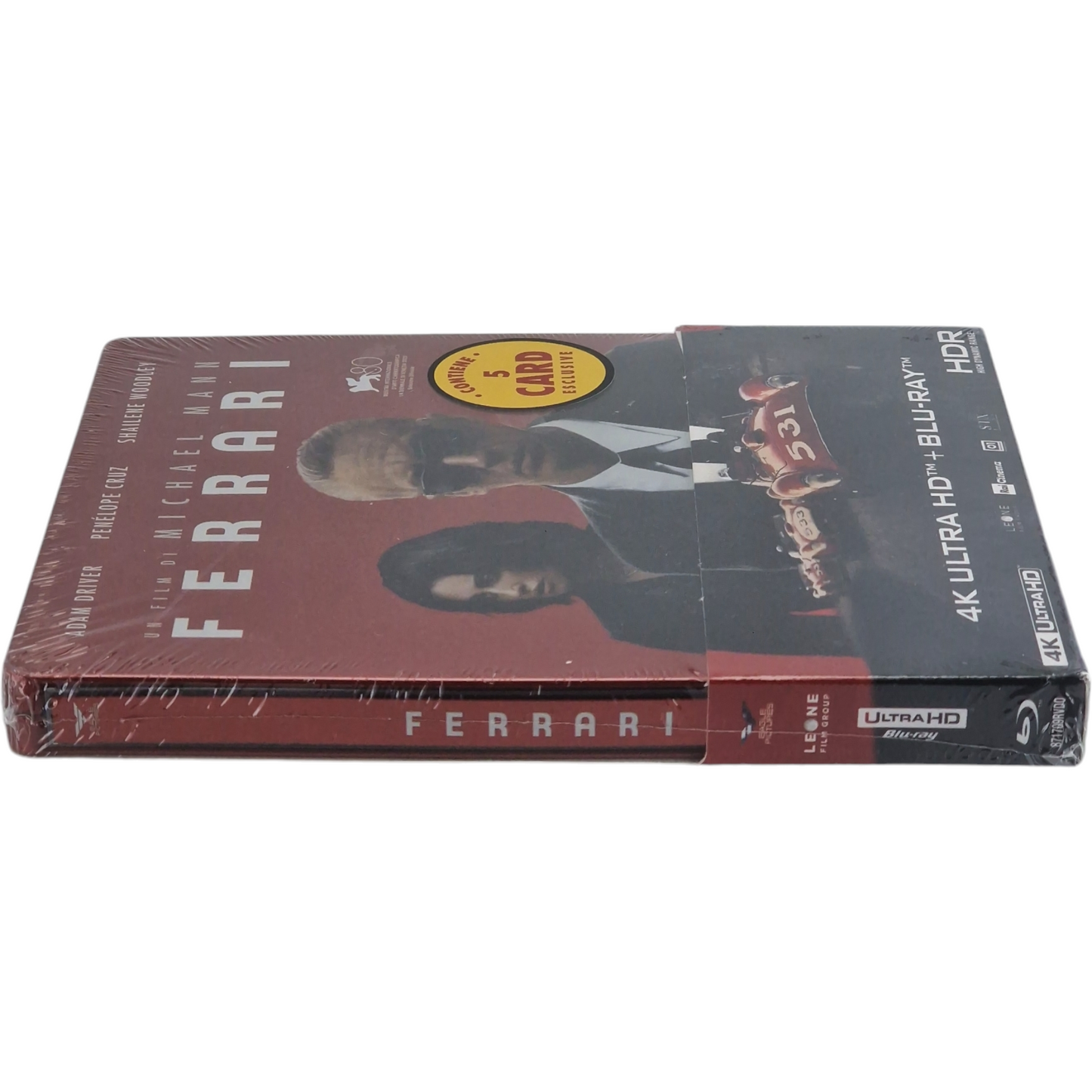 Ferrari 4K Ultra HD + Blu-ray SteelBook édition Limitée Adam Driver Zone B