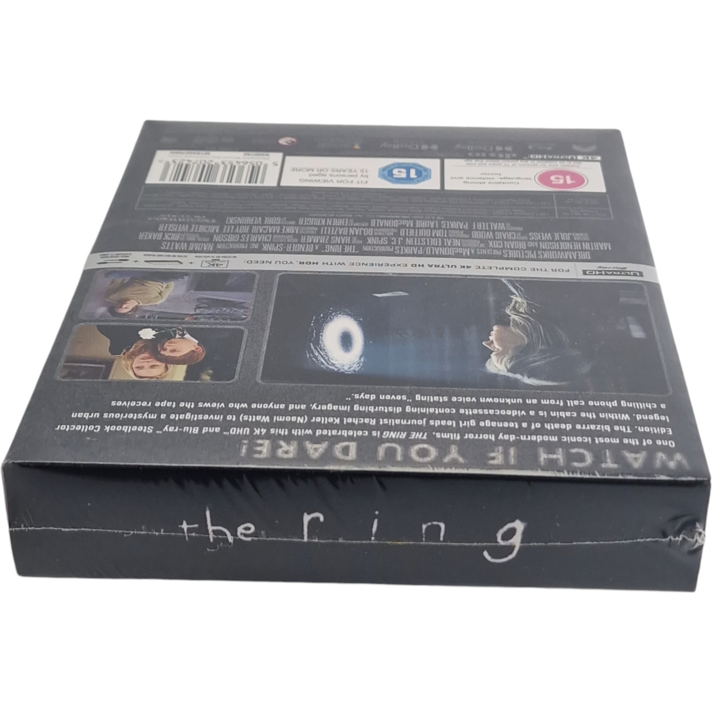 The Ring 4K Ultra HD + Blu-ray SteelBook Collector édt Limitée Naomi Watts Libre