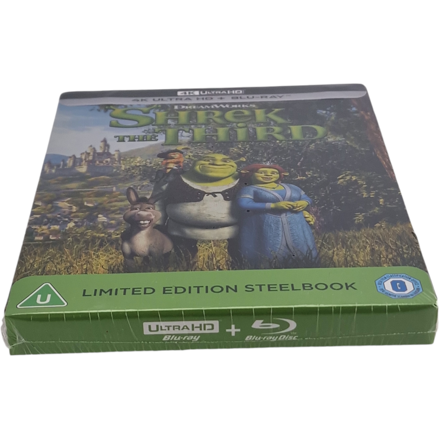 Shrek the Third 4K Ultra HD+Blu-ray Steelbook Eddie Murphy,Cameron Diaz ,Libre