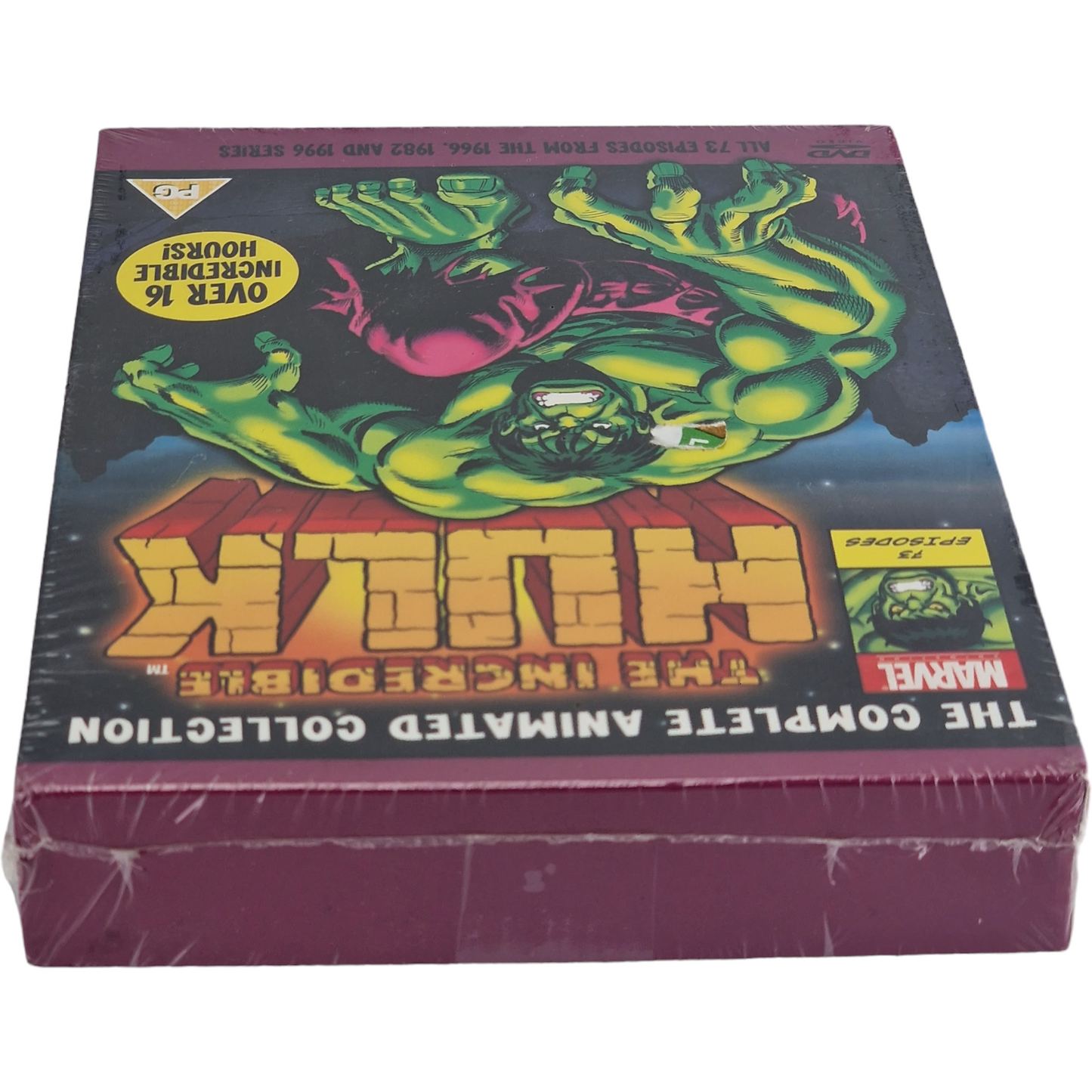 The Incredible Hulk: The Complete Animated Collection DVD DigiBook 4 Seasons B