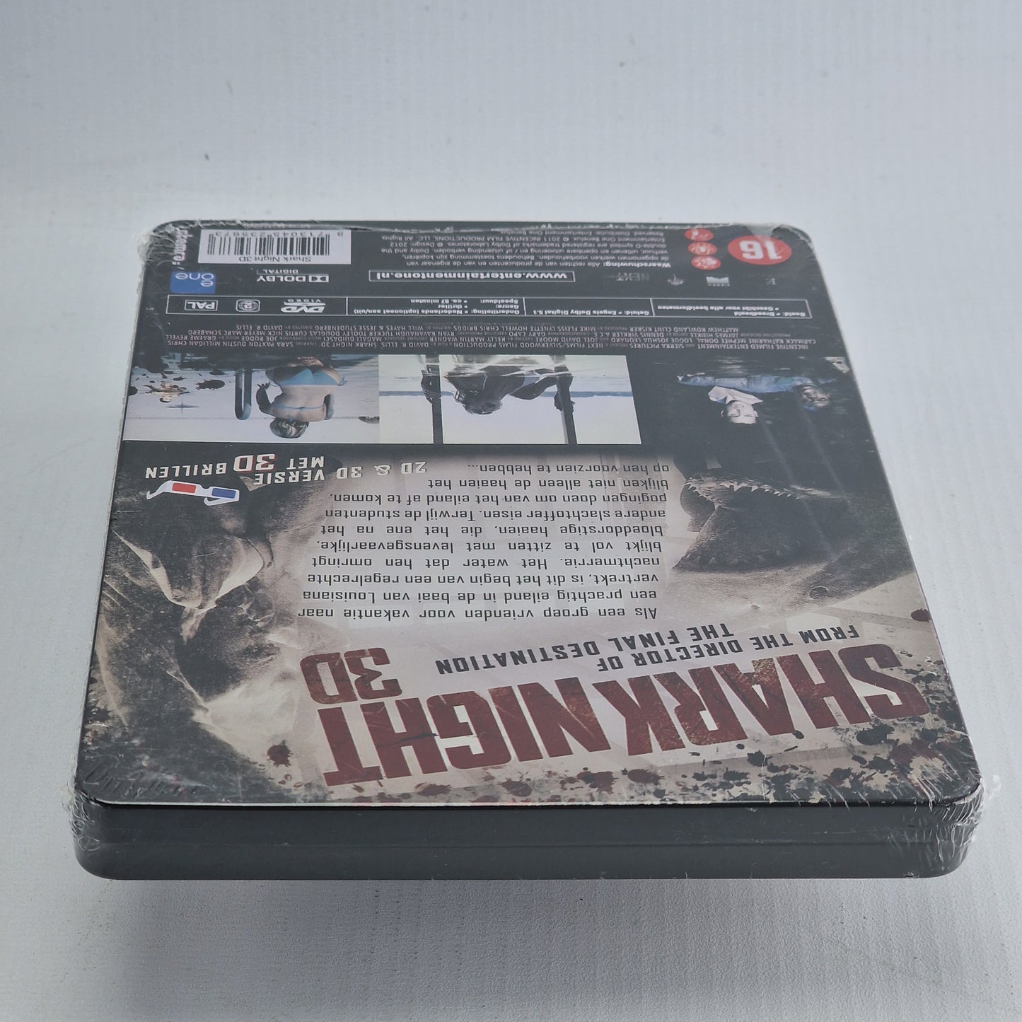 Shark Night 3D + 2D DVD Metalbox édition Limitée Sara Paxton 2012 Region A
