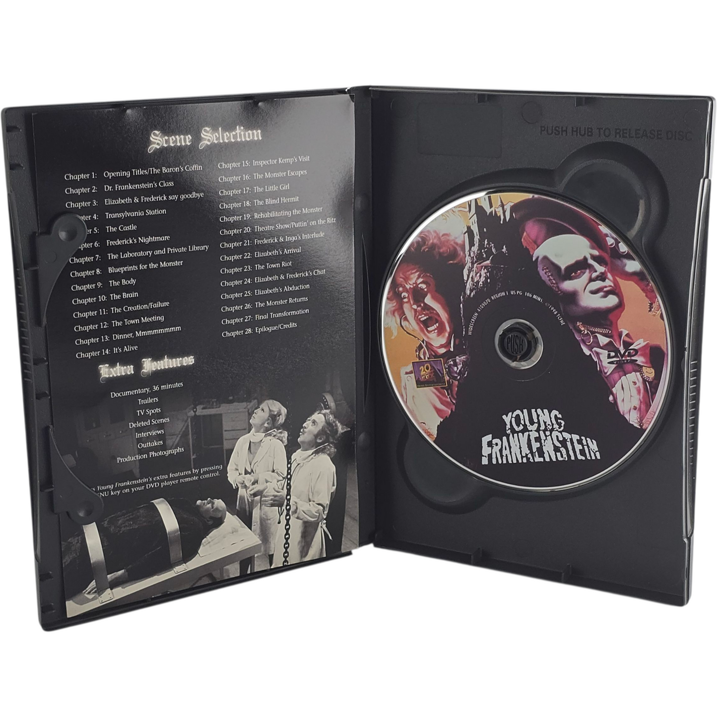 Young Frankenstein DVD Special Edition Mel Brooks Zone 1 US Import
