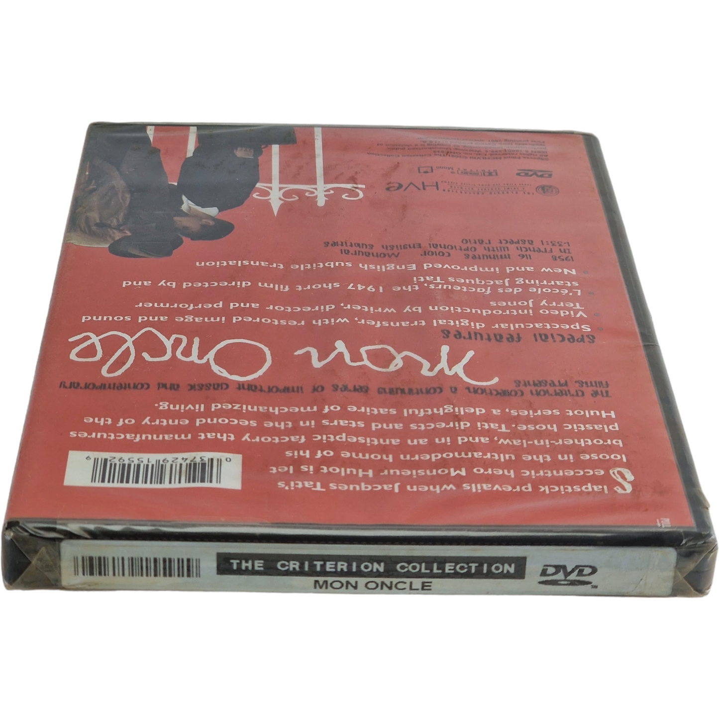 Mon Oncle 1958 DVD Collection Criterion Limitée Jacques Tati 2004 Zone 1